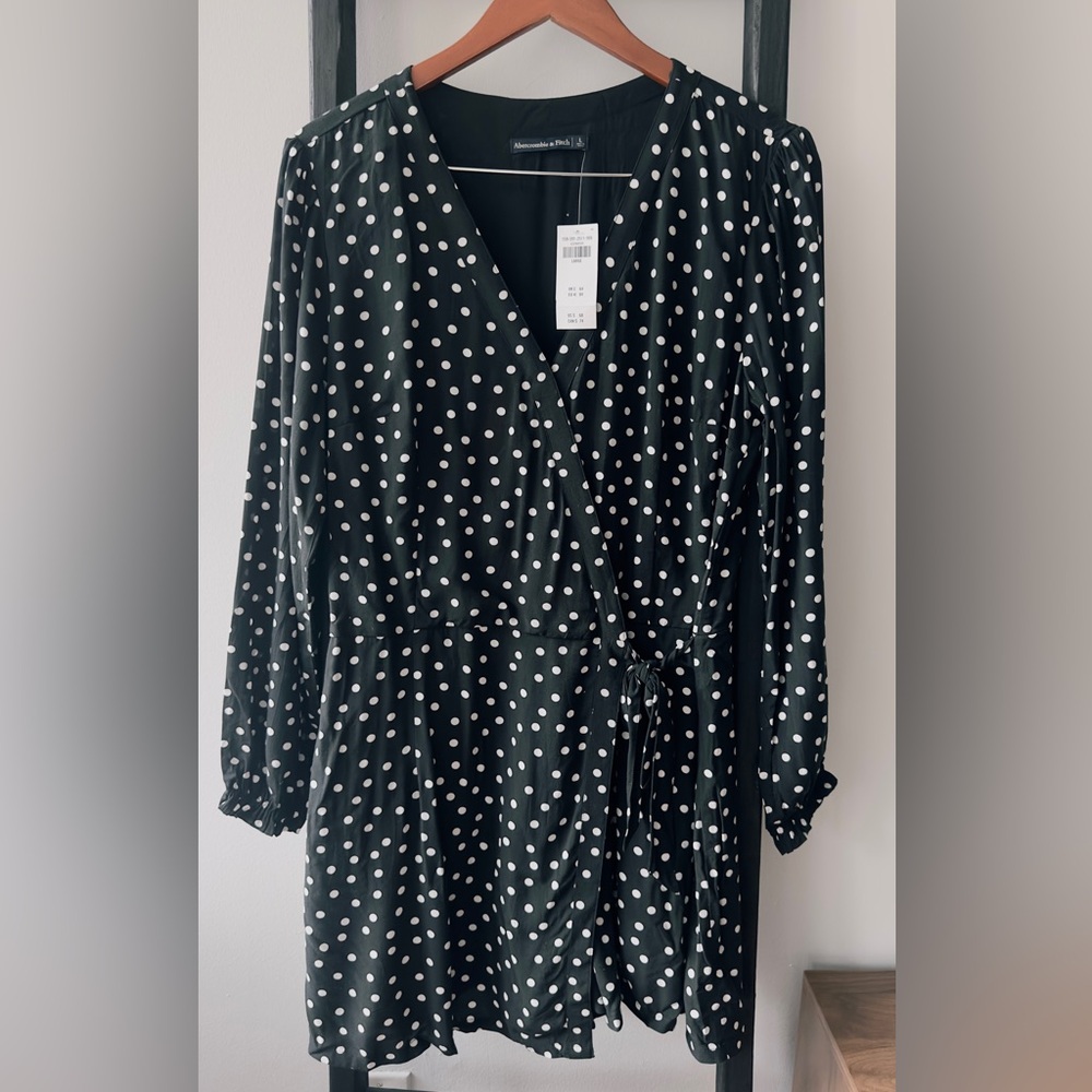 Abercrombie & Fitch Polka Dot Romper
